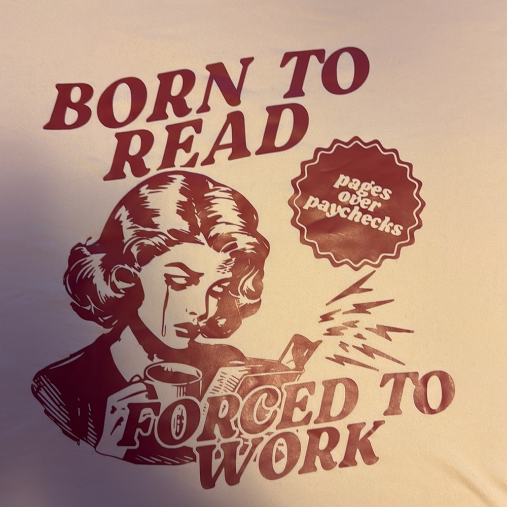 Born to Read Graphic Tee - Picture 2 of 4